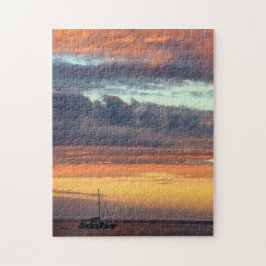 Segeln in den Hawaii Sunset - 11x14 - 252 Stk. Puzzle