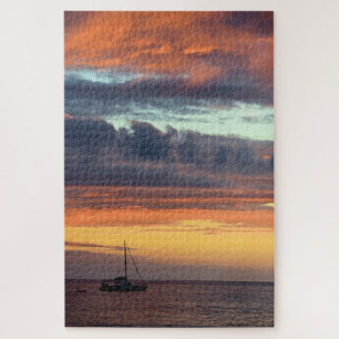 Segeln in den Hawaii Sunset - 20x30 - 1014 Stk. Puzzle