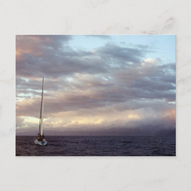 Segeln in Hawaii I Postkarte (Vorderseite)