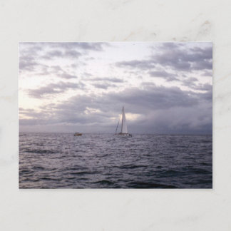 Segeln in Hawaii II Postkarte