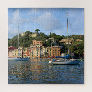 Segeln in Portofino, Italien - 20 x 20 Zoll Puzzle