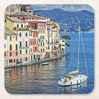 Segeln in Portofino und den Untersetzer der italie