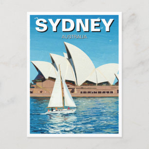 Segeln in Sydney Australien Reisen Postkarte
