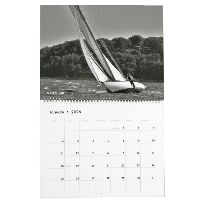 Segeln-Kalender des Klassikers Yachts 2013-2014 Kalender (Jan 2026)