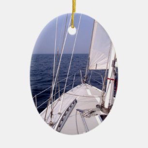 Segeln Keramik Ornament