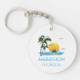 Segeln-Marathon Florida Schlüsselanhänger