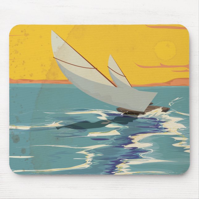 Segeln Mousepad (Vorne)
