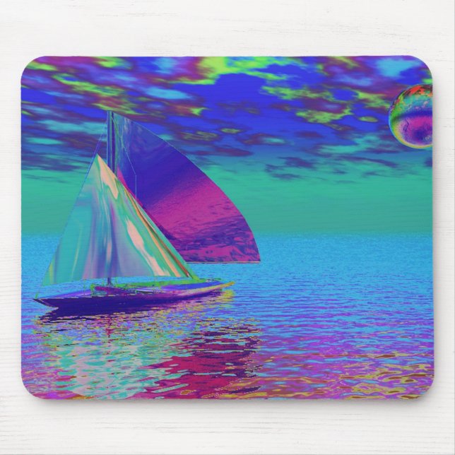 Segeln Mousepad (Vorne)
