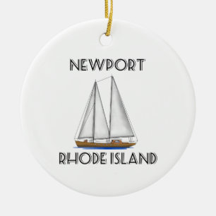 Segeln Newports Rhode Island Keramik Ornament