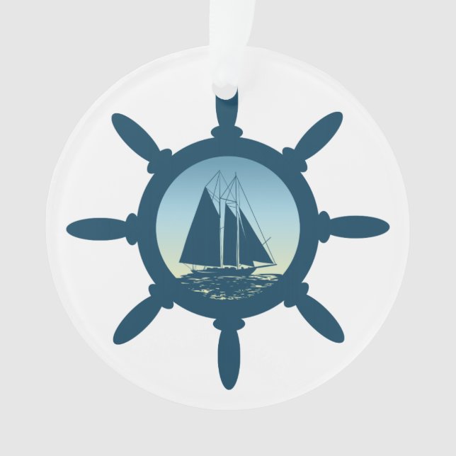 Segeln Ornament (Vorderseite)