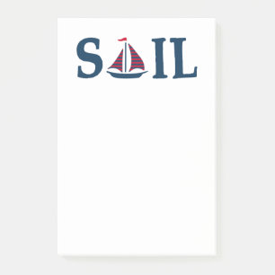Segeln Post-it Klebezettel