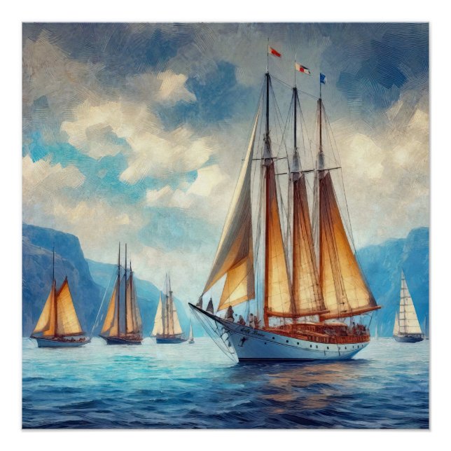 segeln poster (Vorderseite)