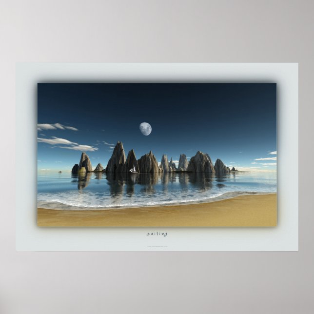 Segeln Poster (Vorne)