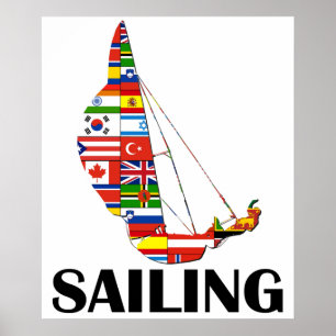 Segeln Poster