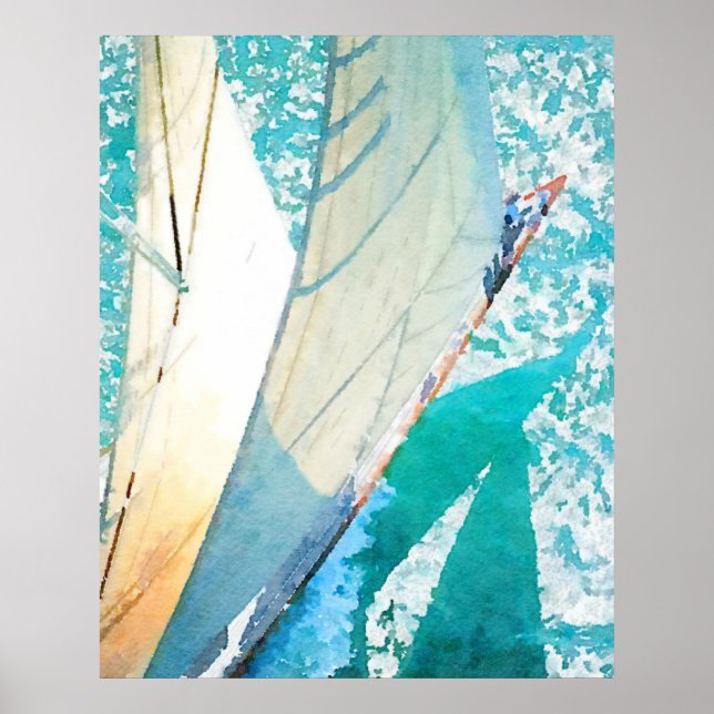 Segeln Poster (Vorne)