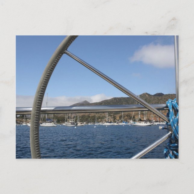 Segeln Postkarte (Vorderseite)