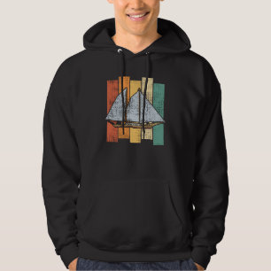 Segeln Retro Vintage Hoodie
