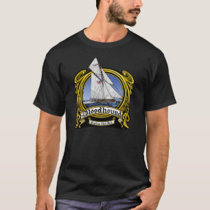 Segeln-Schiff-Bluthund T-Shirt