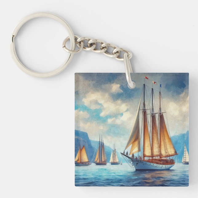 segeln schlüsselanhänger (Vorderseite)