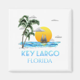 Segeln-Schlüssellargo-Florida-Schlüssel Magnet