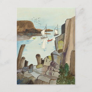 Segeln Sucia Postkarte