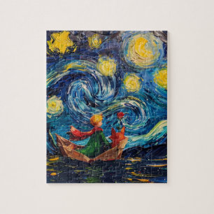 Segeln unter dem Mondpuzzle Puzzle