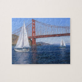 :Segeln unter der Golden Gate Bridge" Puzzle