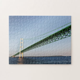 Segeln unter der Mackinac-Brücke Puzzle