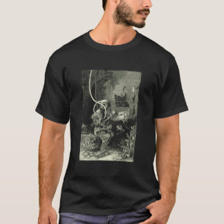 Segeln Vintager Taucher Vintage Tiefseetaucher T-Shirt