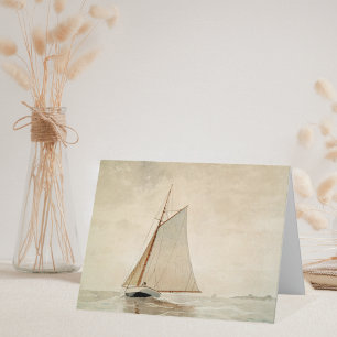 Segeln von Gloucester Winslow Homer Note Karte