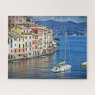 Segeln zu Portofino - italienischer PC Puzzle