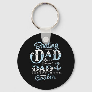 Segelndes Vater-Geschenke Für Daddy Vater-Tag Boot Schlüsselanhänger