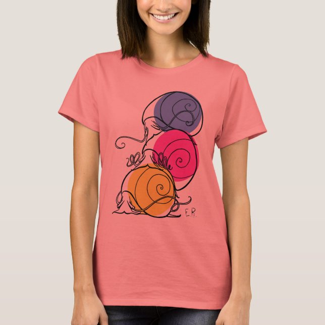 Segelpile-Ringer-T - Shirt (Vorderseite)