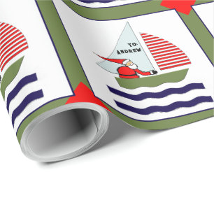 Segelreisen Geschenkpapier