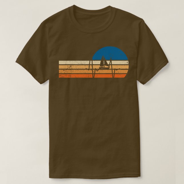 Segelreportgeschäft Vintag T-Shirt (Design vorne)