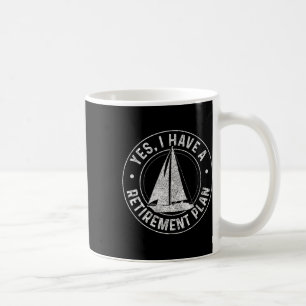 Segelrezept Segelboot müde Kaffeetasse