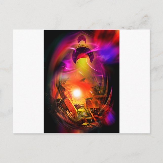 Segelromantik - Zeittunnel Postkarte (Vorderseite)