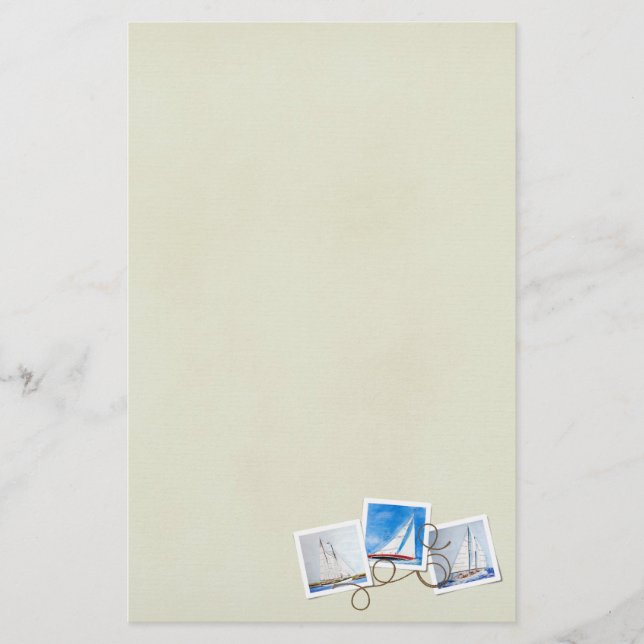 Segelsaison Briefpapier (Vorderseite)
