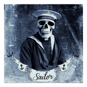 Segelschädel Poster