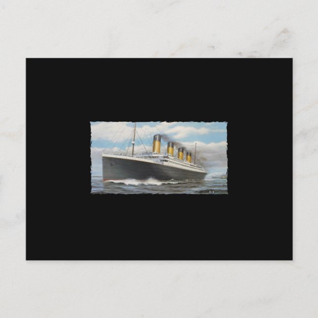 Segelschiff - Cooles Segeln Postkarte (Vorderseite)