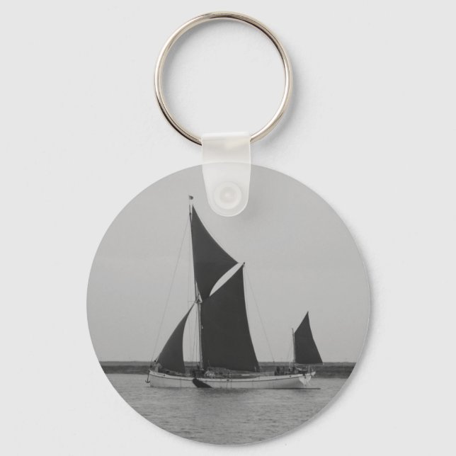 Segelschiff-Erinnerung Schlüsselanhänger (Vorderseite)