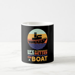 Segelschiff Kapitän Sea Sailor Geschenk Idee Kaffeetasse