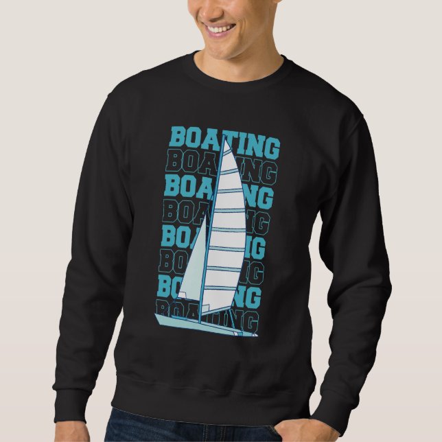 Segelschiff Kapitän Sweatshirt (Vorderseite)