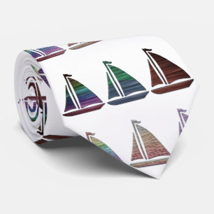 Segelschiff Krawatte