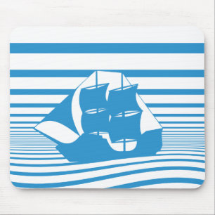 Segelschiff Mousepad