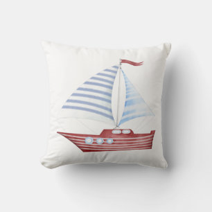 Segelschiff Nautical Pillow Kissen