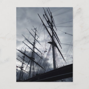 Segelschiff-Postkarte Postkarte