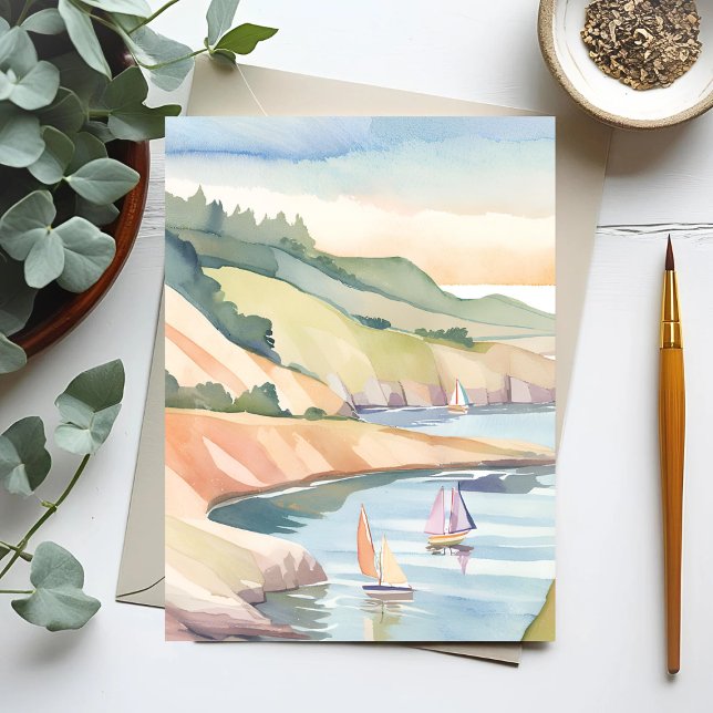 Segelschiff | Rhode Island Postkarte (Von Creator hochgeladen)