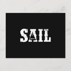 Segelschiff Sailor Captain Sail Boot Sea Geschenk Postkarte