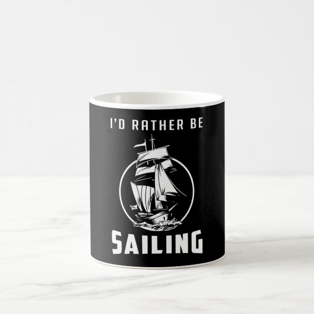 Segelschiff Sailor Captain Sea Gift Idee Kaffeetasse (Mittel)